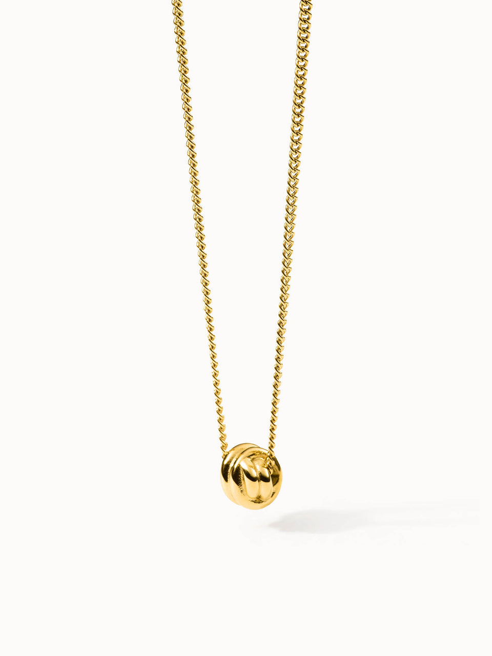 PURELEI Aloha Schmuckset goldene Knotenkette aus 18K vergoldetem Edelstahl, elegant und zeitlos, wasserfest und nickelfrei.