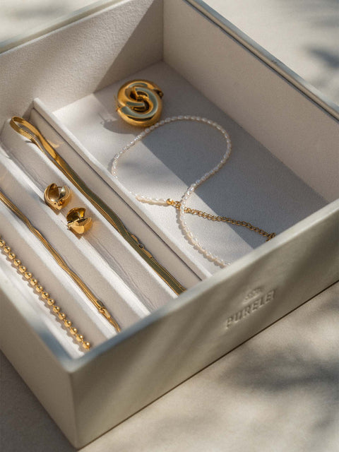 Schmuck Adventskalender + 2 Schmuck-Trays