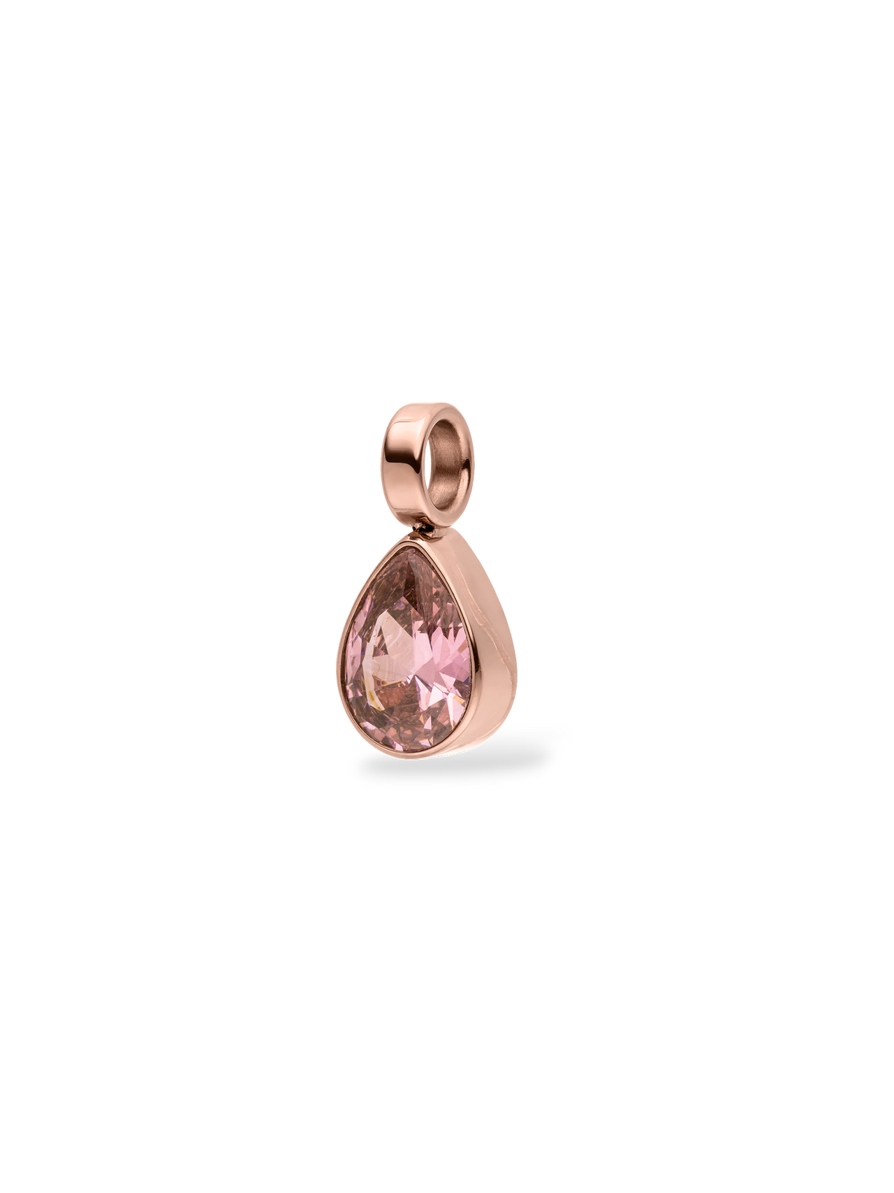 Blush Drop Charm