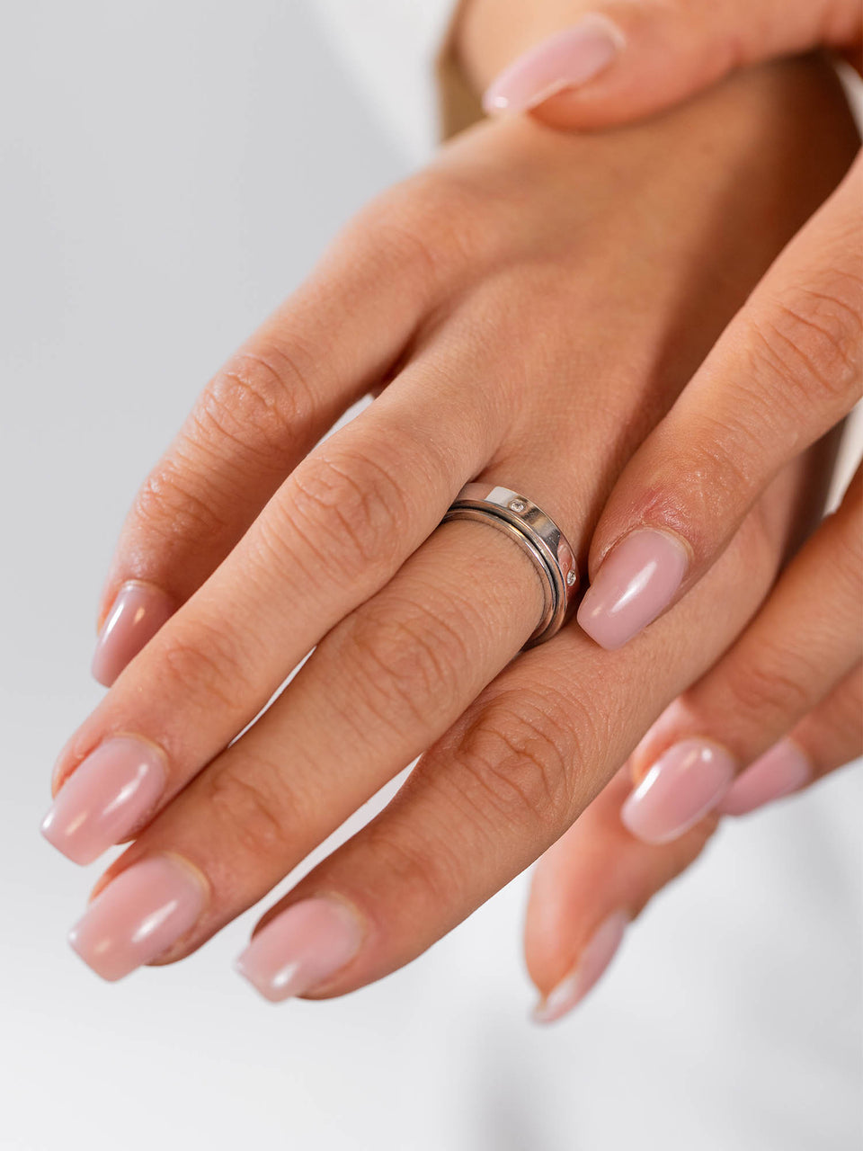 Glitter Fidget Anxiety Ring