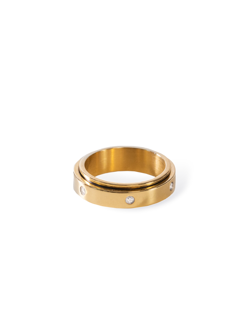 Glitter Fidget Anxiety Ring