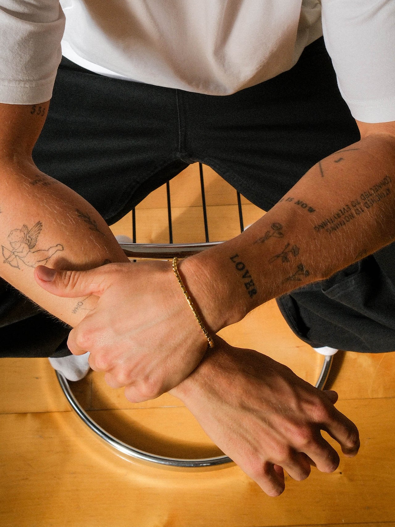 Bold Box Chain Armband