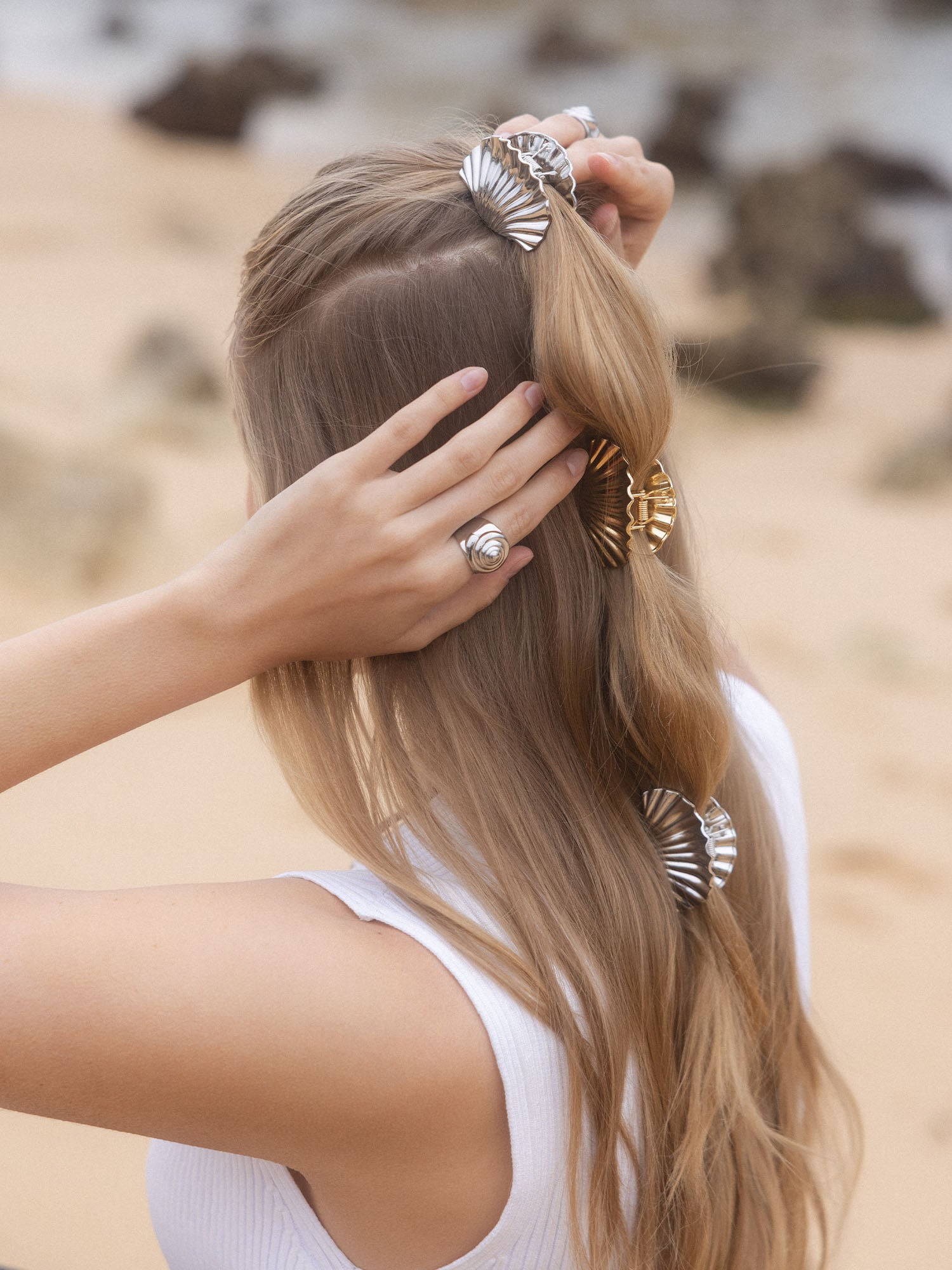 Seashell Haarklammer