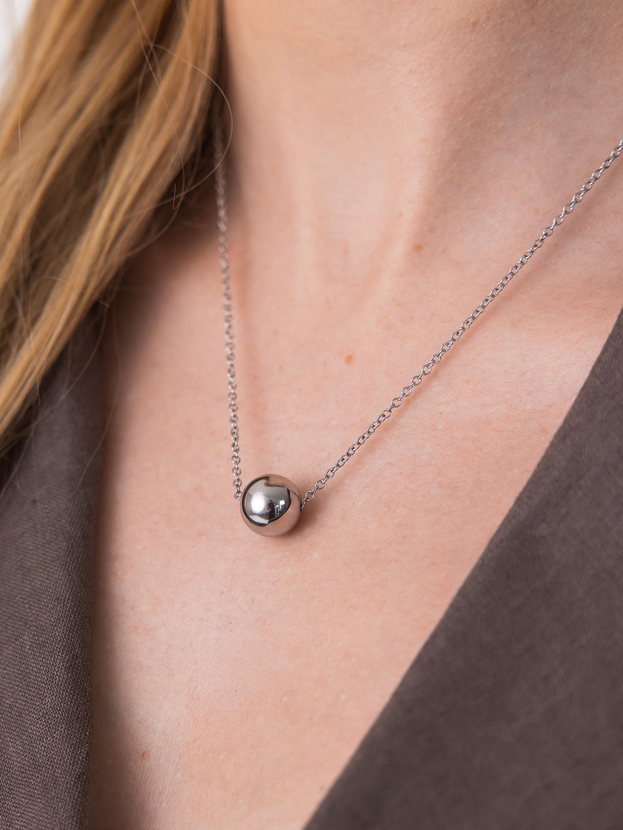 Minimalist Orb Necklace