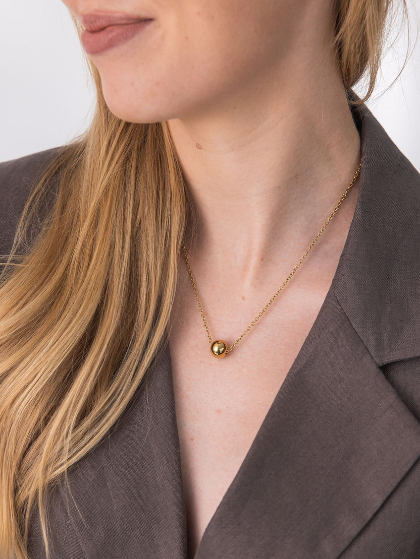 Minimalist Orb Necklace