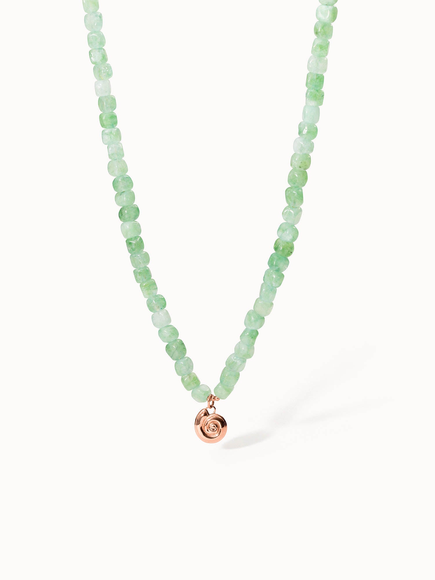Collana Sundial Shell Jade