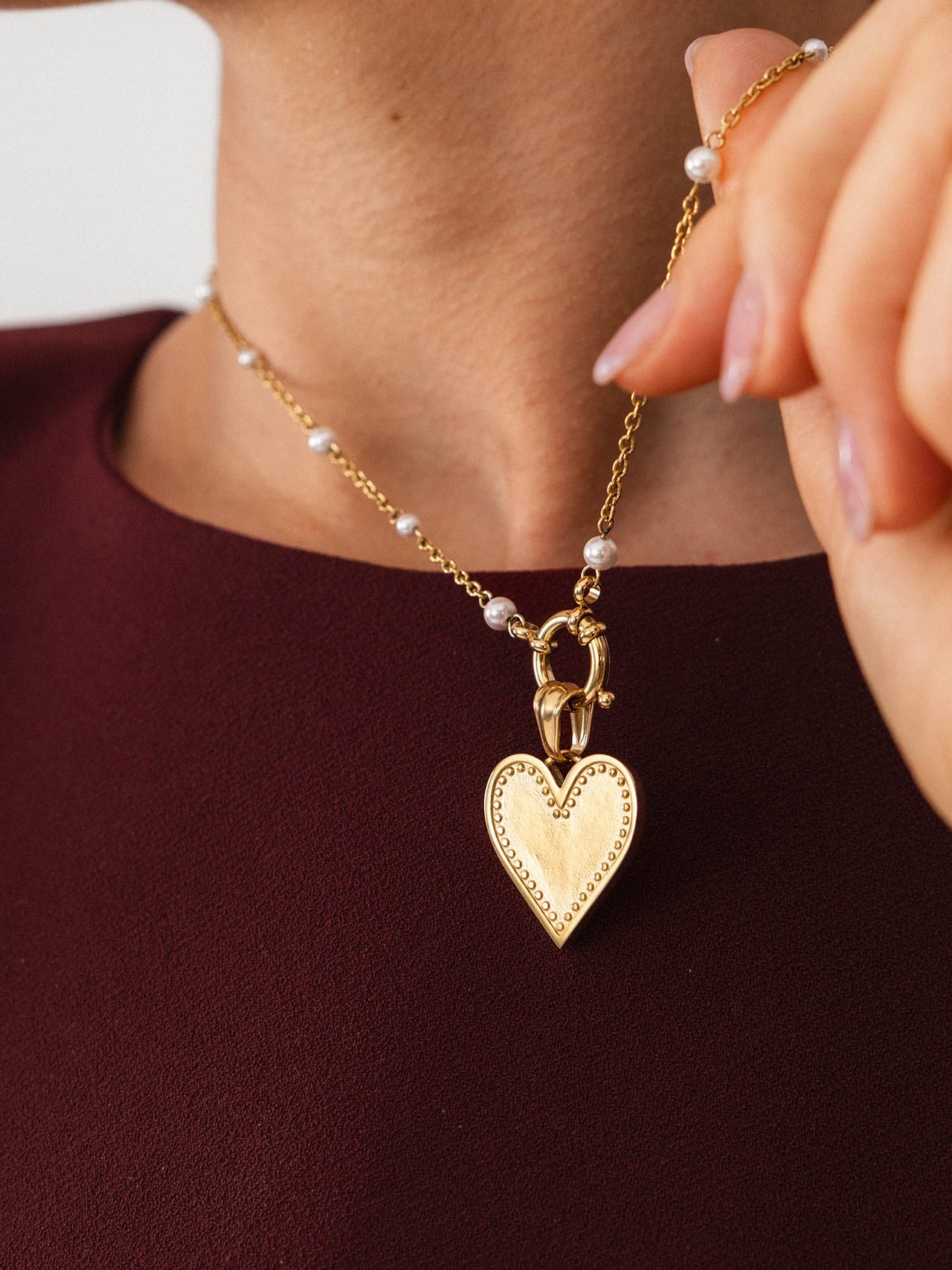 Devotion Heart Charm