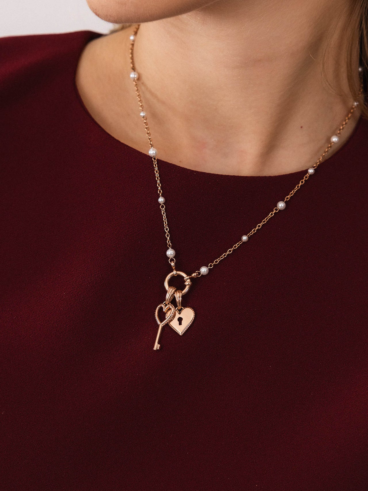 Key To My Heart Charm Set