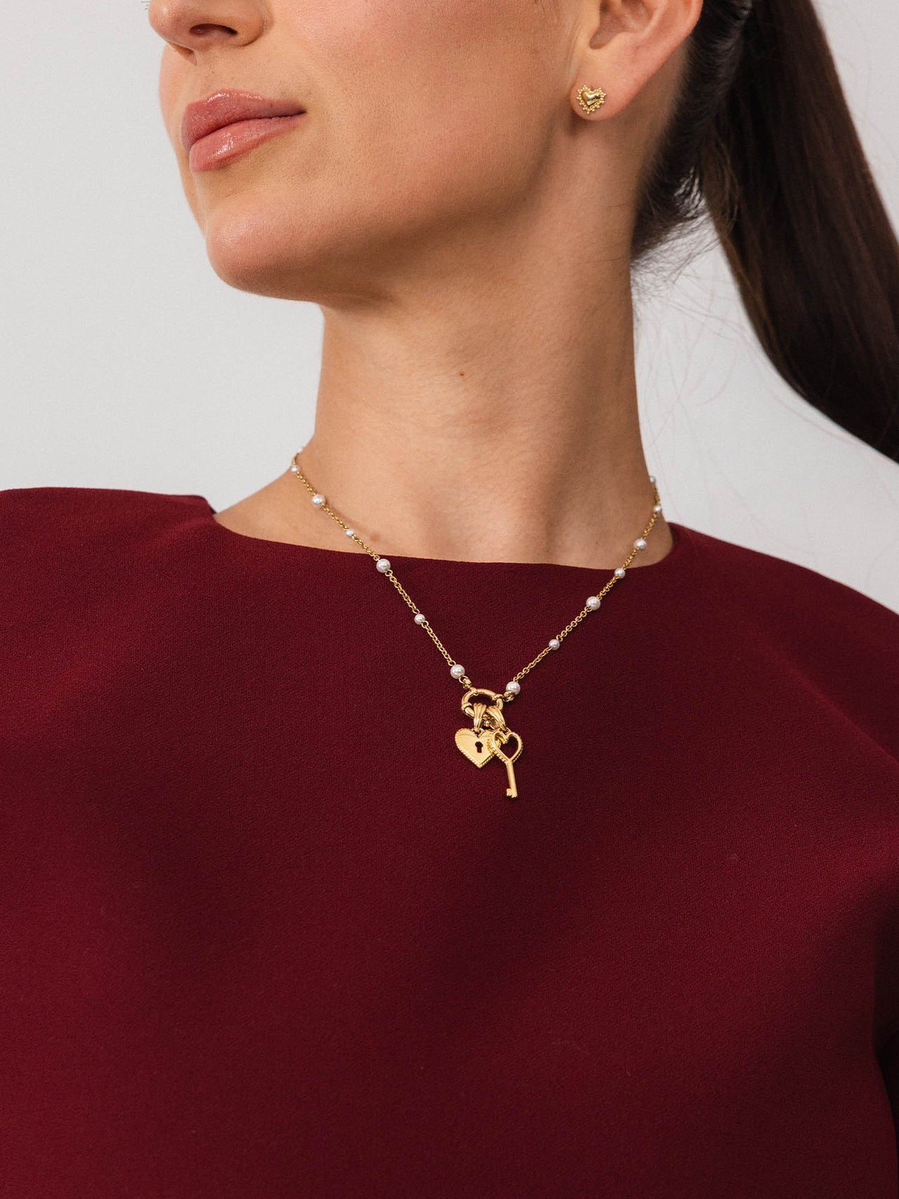 Key To My Heart Charm Set