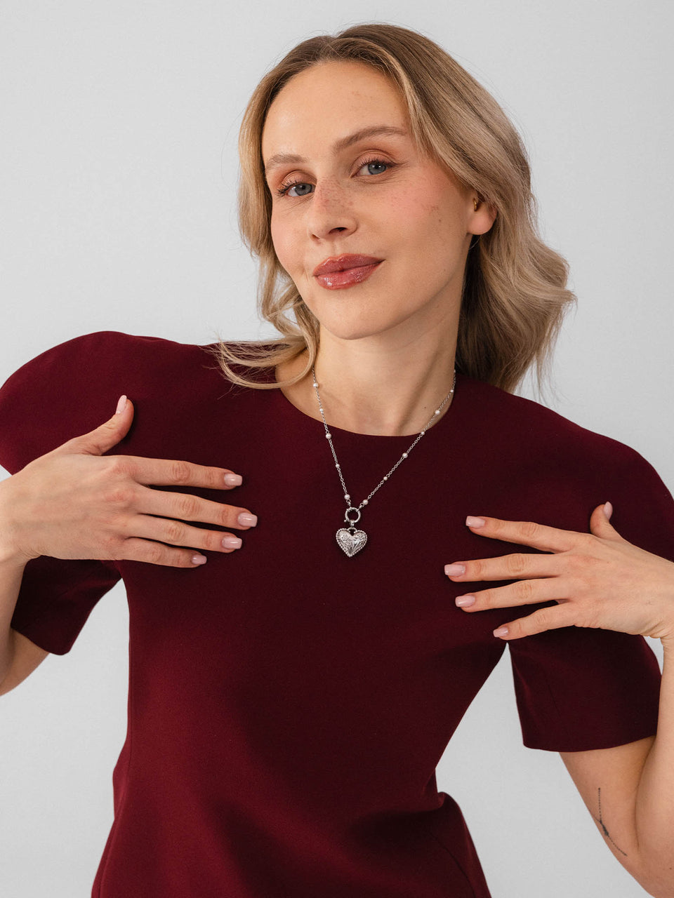 Vintage Love Heart Charm