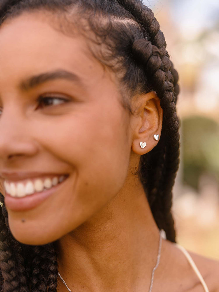 Boucles d'Oreilles Tiny Heart