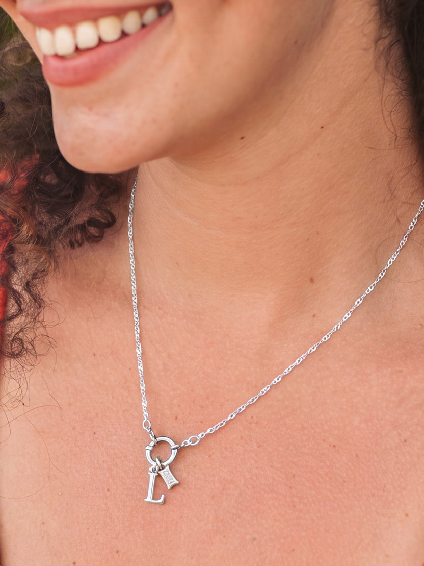 Stone White Charm