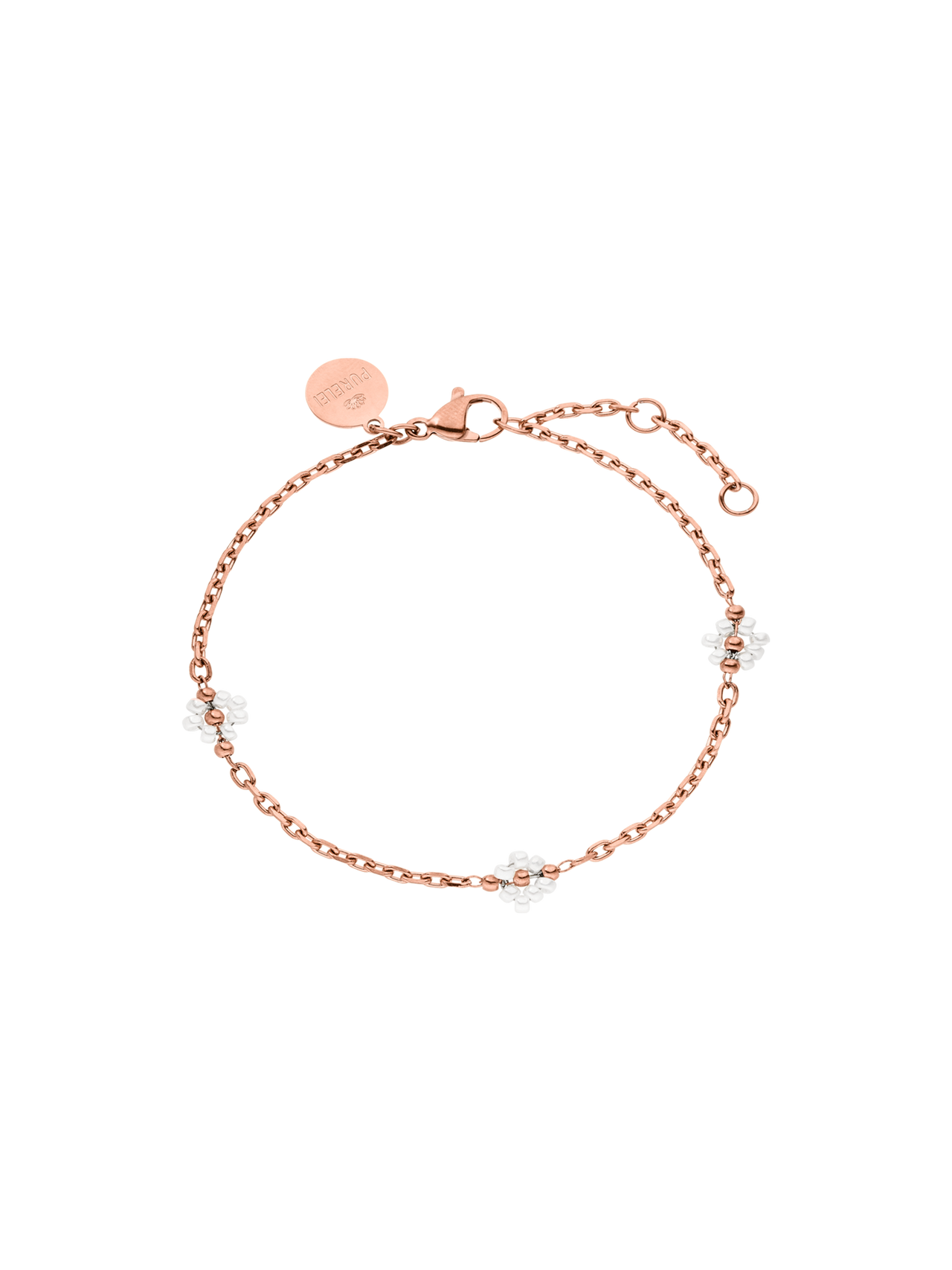 Linen Blossom Anklet