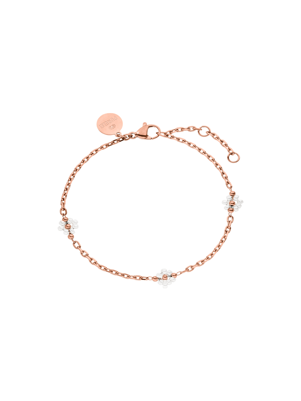 Linen Blossom Anklet